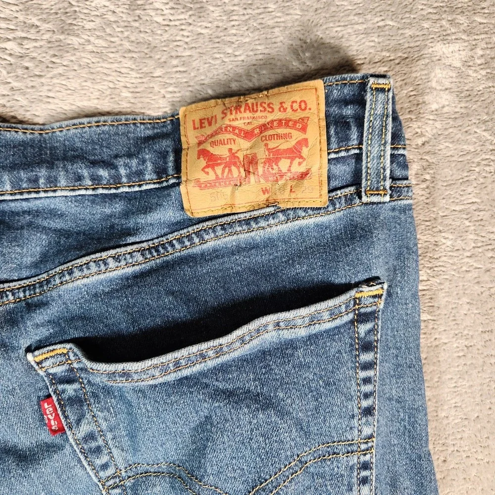 Levi's‎ 505 Jeans Men's 36X29 Blue Regular Straight Denim Relaxed